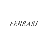 FERRARI text logo.